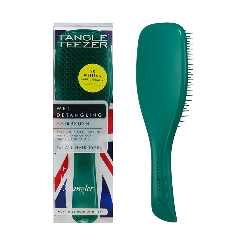 Расческа для волос `TANGLE TEEZER` THE WET DETANGLER Green jungle