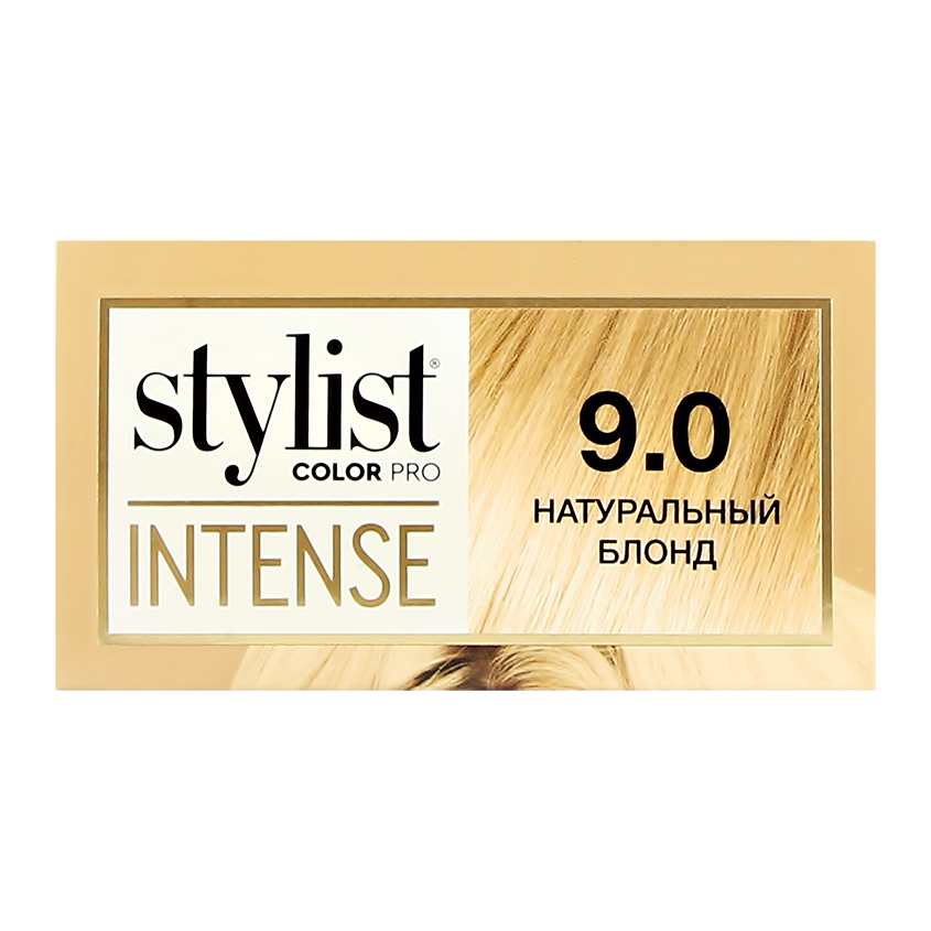 Крем-краска для волос `STYLIST COLOR PRO` INTENSE тон 9.0 Натуральный блонд