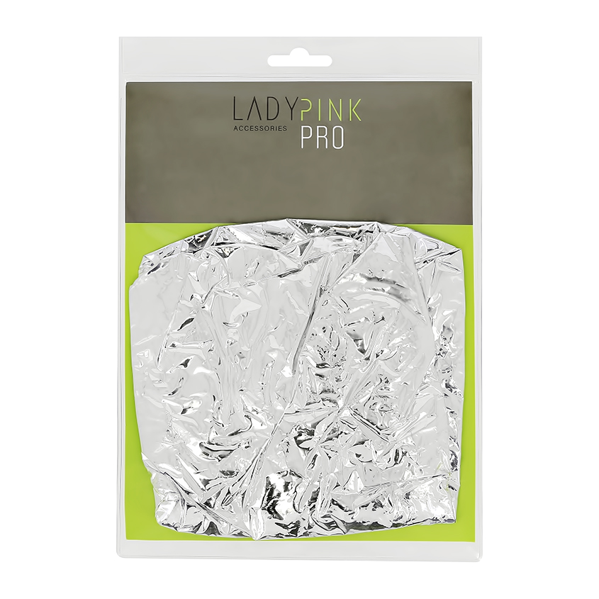 Фольгированная шапочка для волос `LADY PINK` `BASIC` PROFESSIONAL
