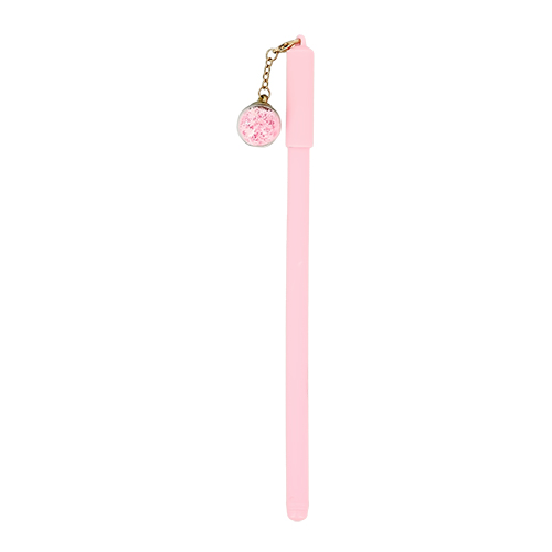 Ручка `FUN` CRYSTAL BALL pink