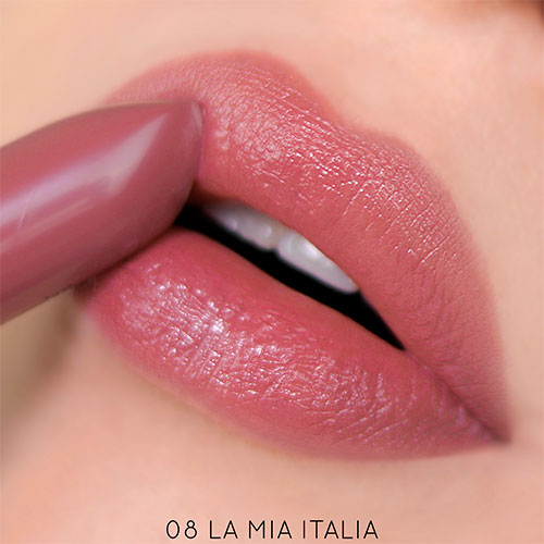 Помада для губ `RELOUIS` LA MIA ITALIA тон 08 trendy nude dark