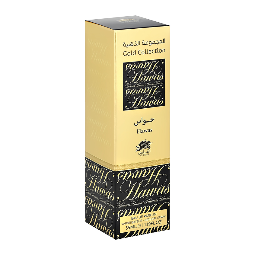 Парфюмерная вода `AL FARES` GOLD COLLECTION hawas 35 мл