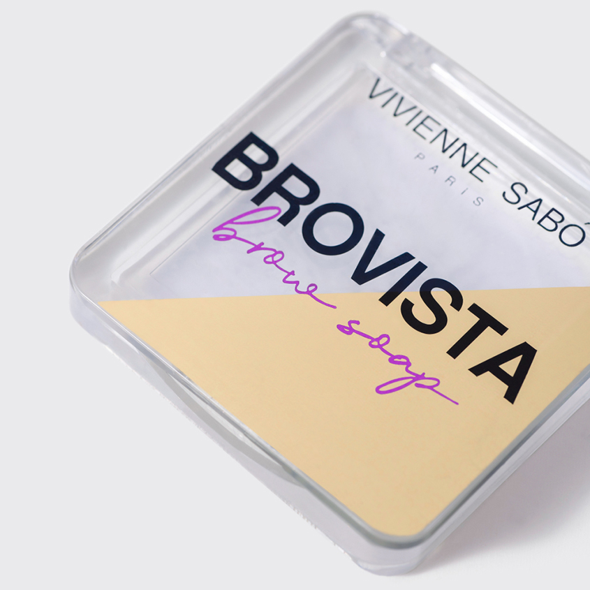 Фиксатор для бровей `VIVIENNE SABO` `BROVISTA` BROW SOAP