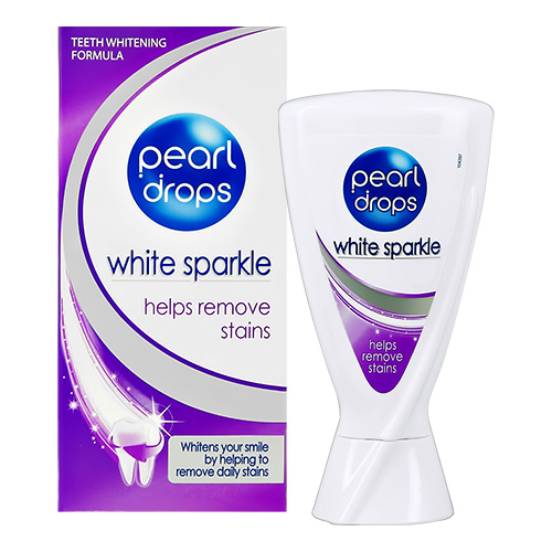 Паста зубная `PEARL DROPS` WHITE SPARKLE отбеливающая 50 мл