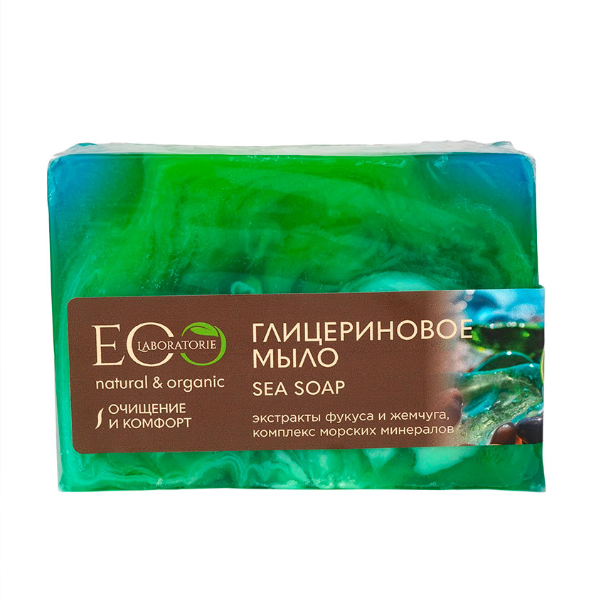 Мыло глицериновое `EO LABORATORIE` Sea Soap 130 г
