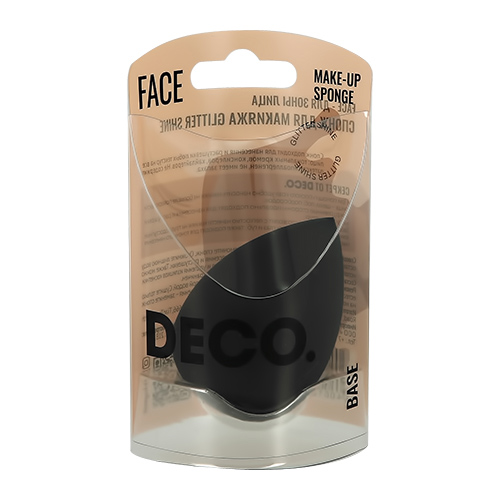 Спонж для макияжа `DECO.` glitter shine (без латекса)
