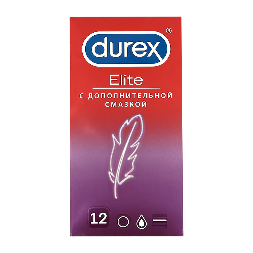 Презервативы `DUREX` Elite (сверхтонкие) 12 шт