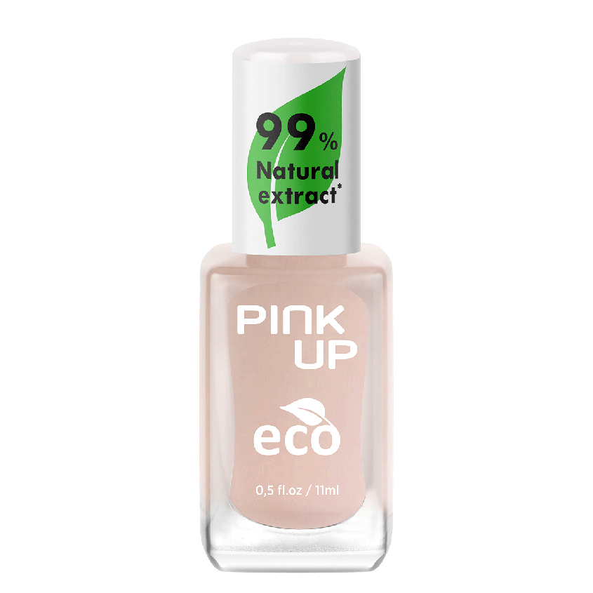 Лак для ногтей `PINK UP` `ECO` тон 06 с натуральными ингредиентами 11 мл