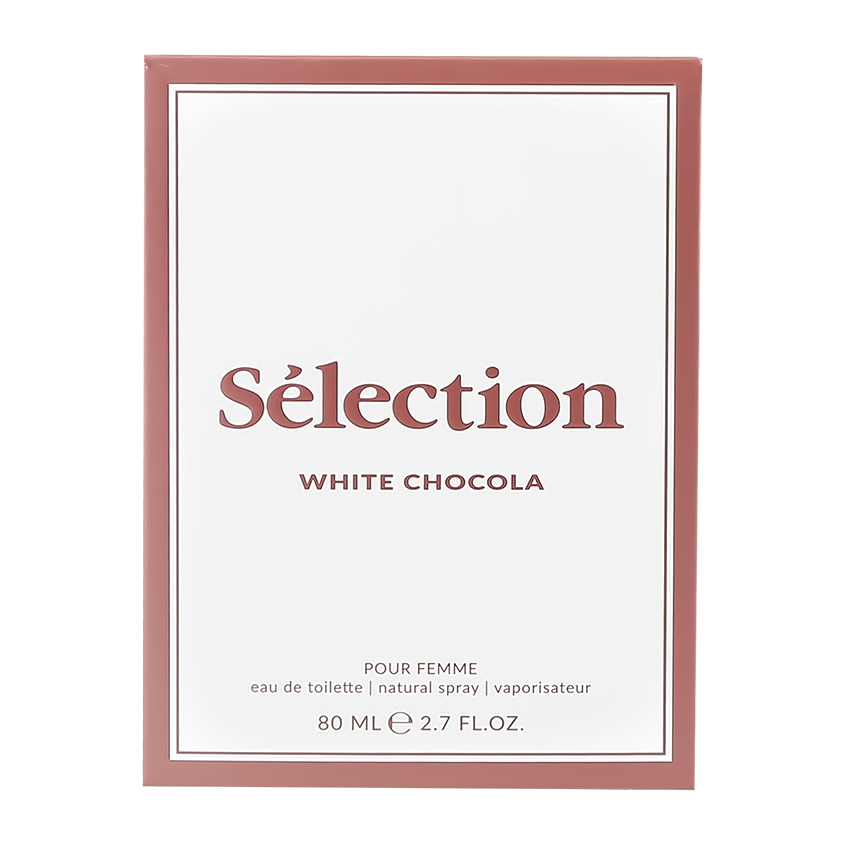 Туалетная вода `SELECTION` white chocola(жен.) 80 мл