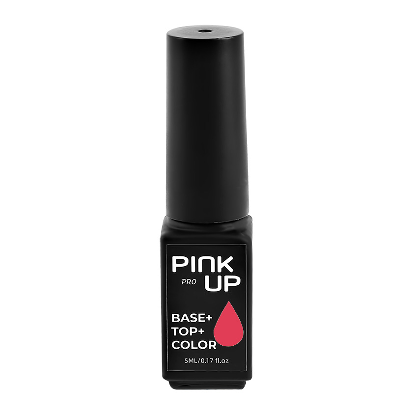 Гель-лак для ногтей `PINK UP` `PRO` база+цвет+топ тон 20 5 мл