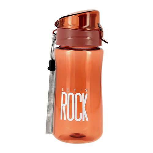Бутылка для воды `FUN` LET`S ROCK Red 300 мл