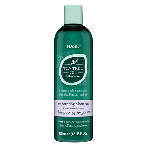 Шампунь для волос `HASK` TEA TREE OIL с экстрактом розмарина (укрепляющий) 355 мл