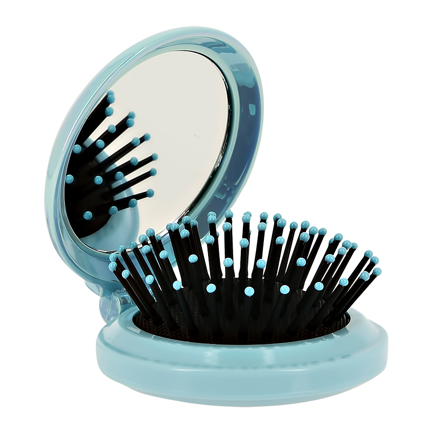 Расческа для волос с зеркалом `MISS PINKY` с принтом мишки