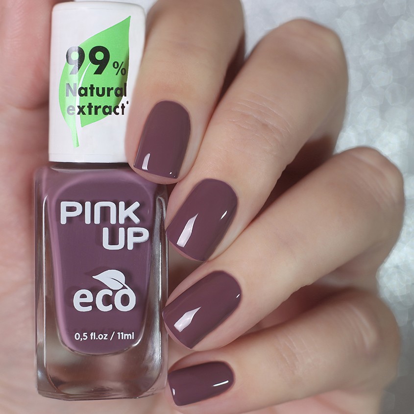 Лак для ногтей `PINK UP` `ECO` тон 23 с натуральными ингредиентами 11 мл