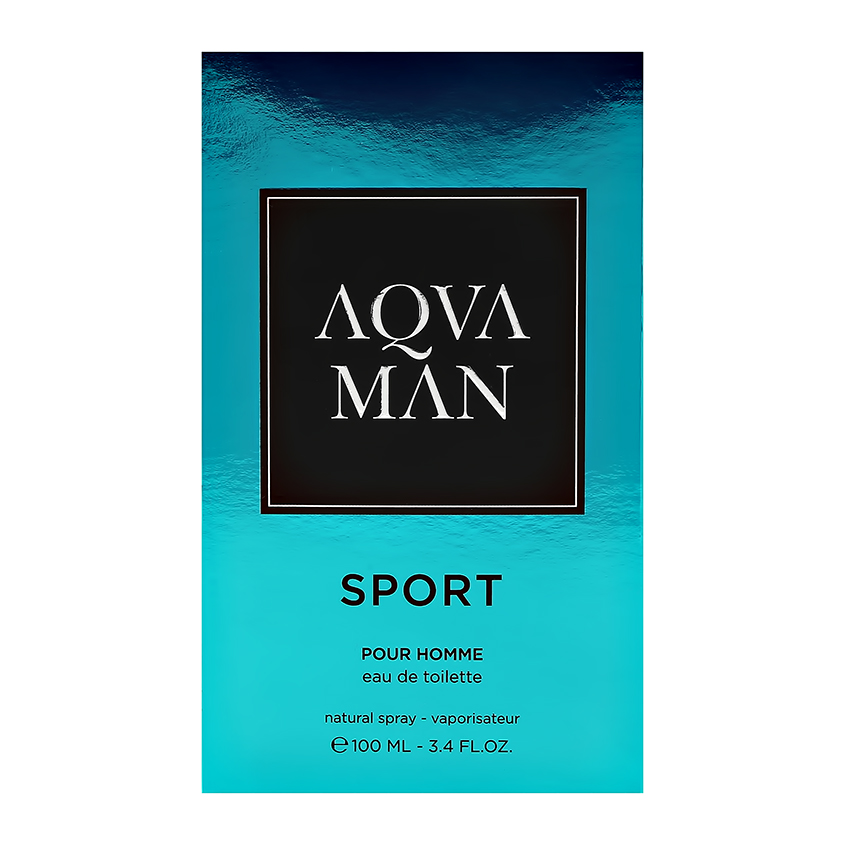 Парфюмерная вода `AUTRE PARFUM` AQVA MAN sport (муж.) 100 мл.
