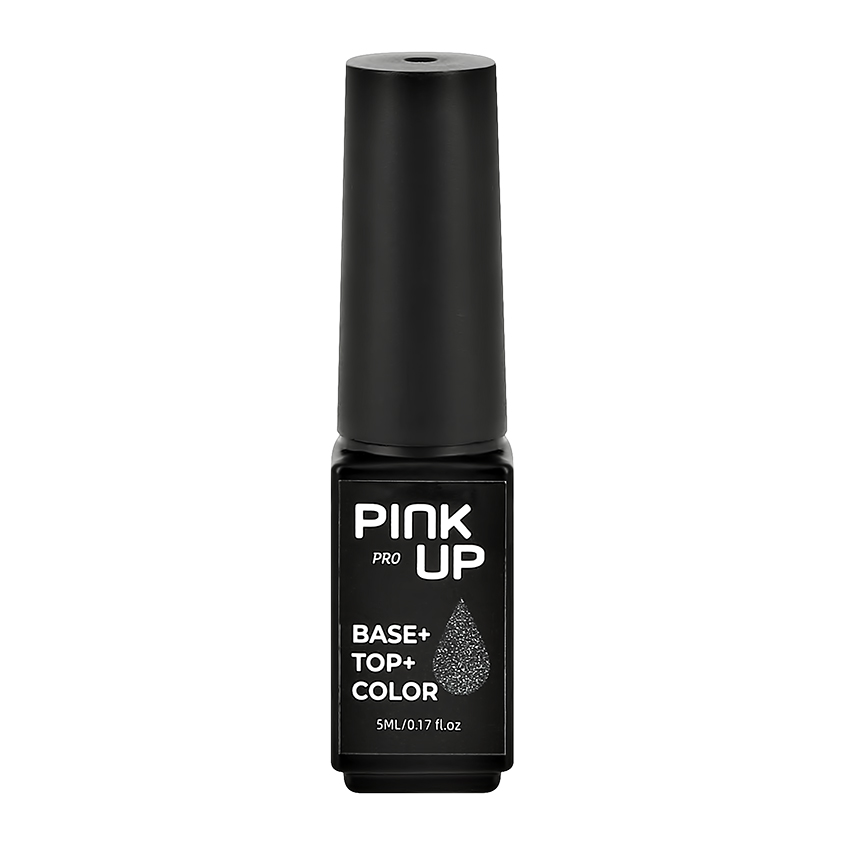 Гель-лак для ногтей `PINK UP` `PRO` база+цвет+топ тон 28 5 мл