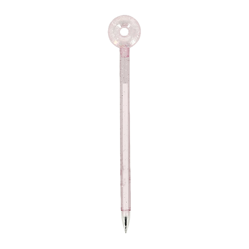 Ручка гелевая `FUN` DONUT pink