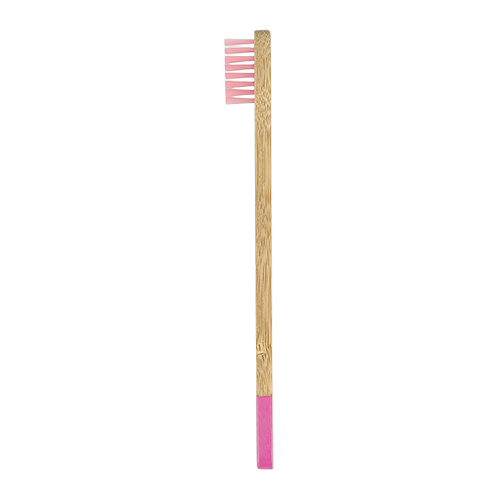 Щетка зубная для детей `ACECO` бамбуковая розовая (мягкая)
