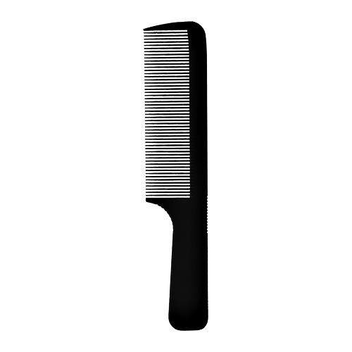 Расческа-гребень для волос `LADY PINK` `BASIC` PROFESSIONAL карбоновая с ручкой 21 см