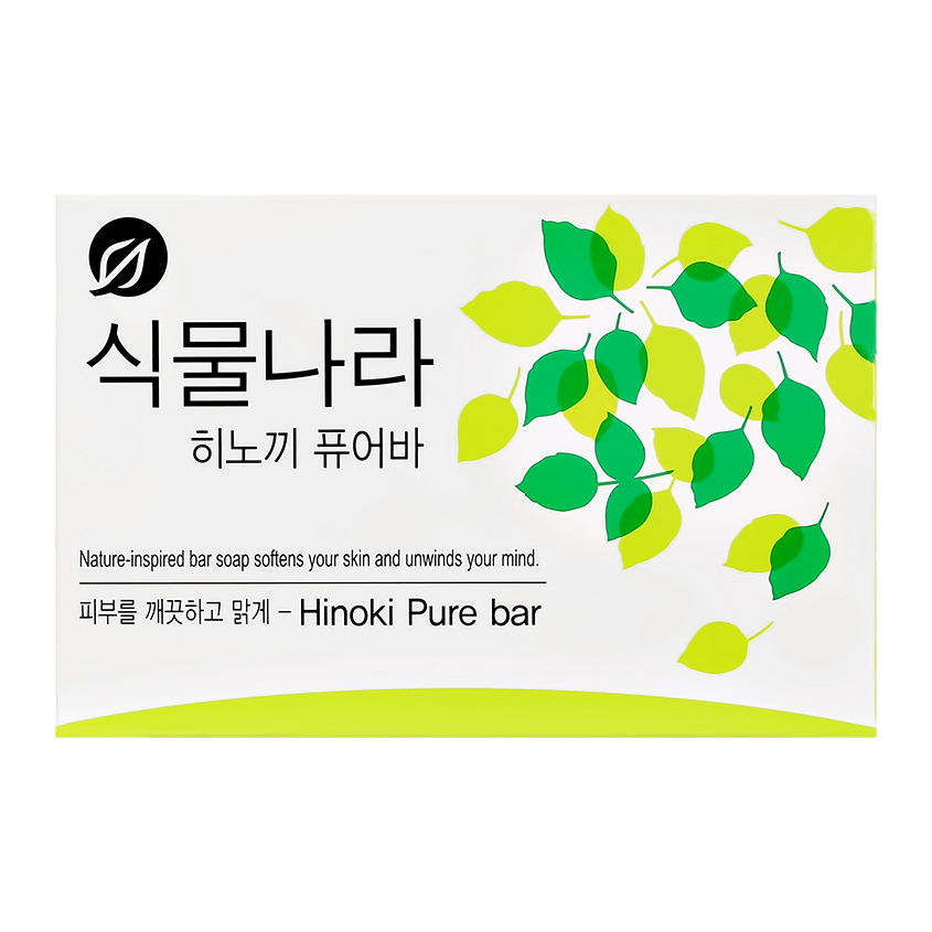 Мыло `SHINGMULNARA` Hinoki Pure bar 100 г