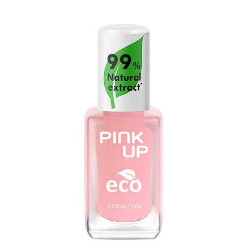 Лак для ногтей `PINK UP` `ECO` тон 08 с натуральными ингредиентами 11 мл