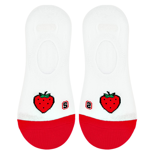 Носки женские `SOCKS` JUICY FRUITS Strawberry, р-р единый