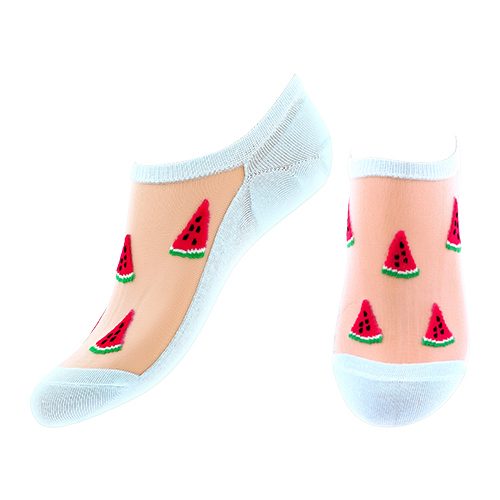 Носки женские `SOCKS` FRUITS watermelon р-р единый