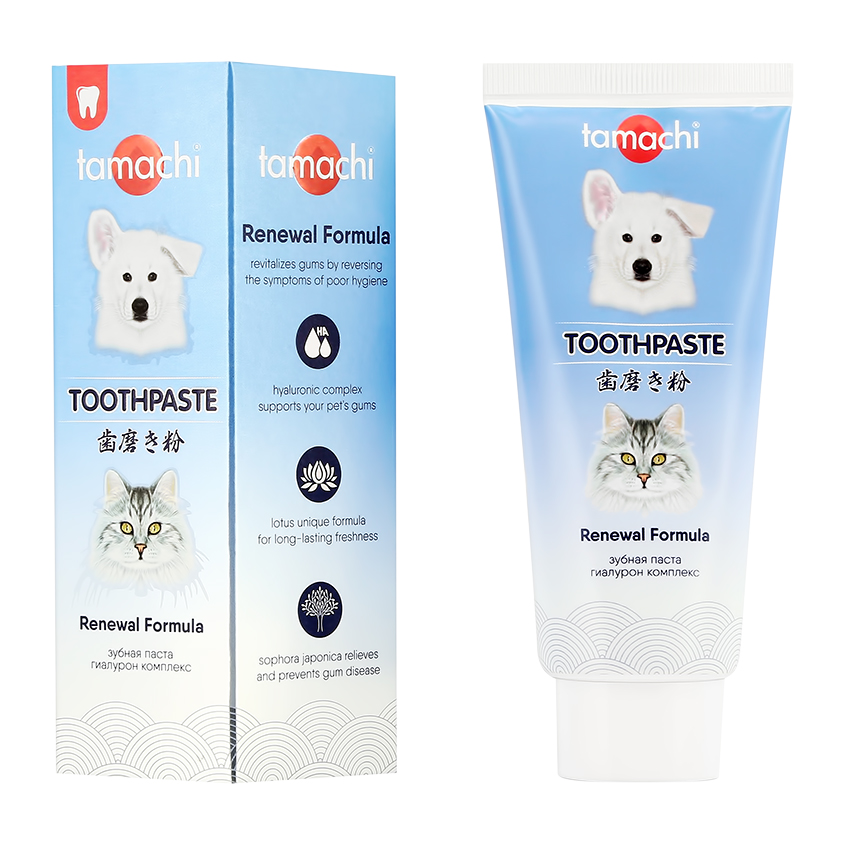 Паста зубная для собак и кошек `TAMACHI` 100 мл