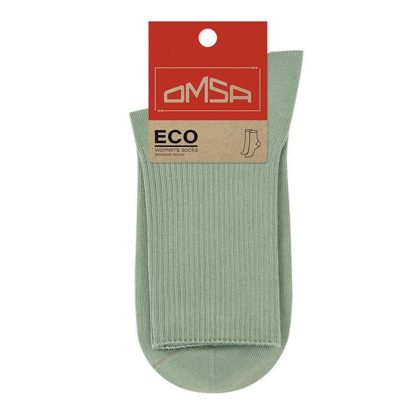 Носки женские `OMSA` ECO с высоким паголенком Menta 39-41