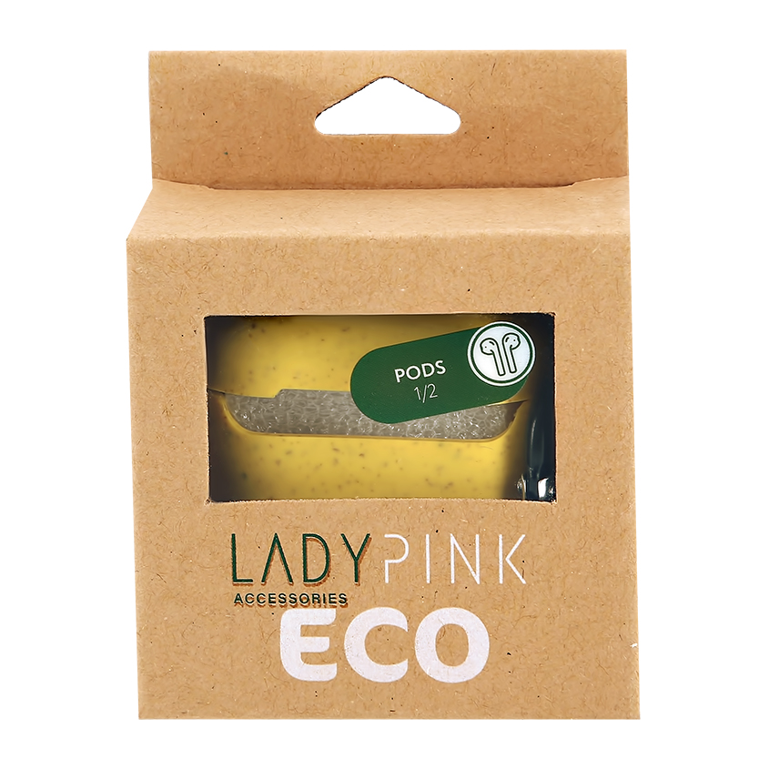 Эко-чехол для наушников `LADY PINK`