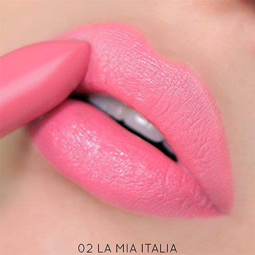 Помада для губ `RELOUIS` LA MIA ITALIA тон 02 trendy pink gentle