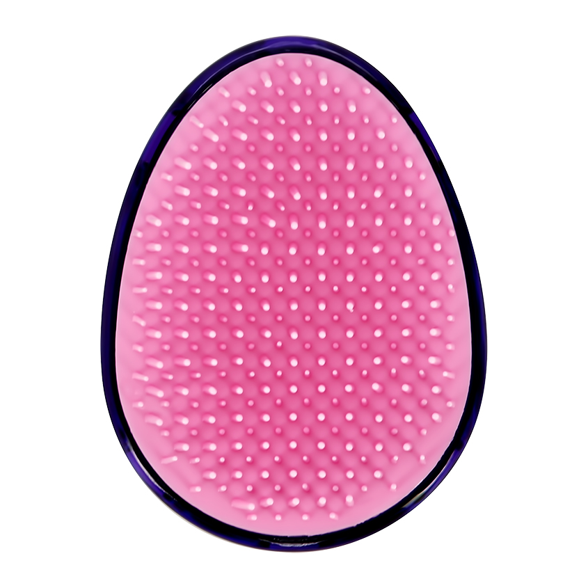 Расческа для волос распутывающая `LADY PINK` фиолетовая