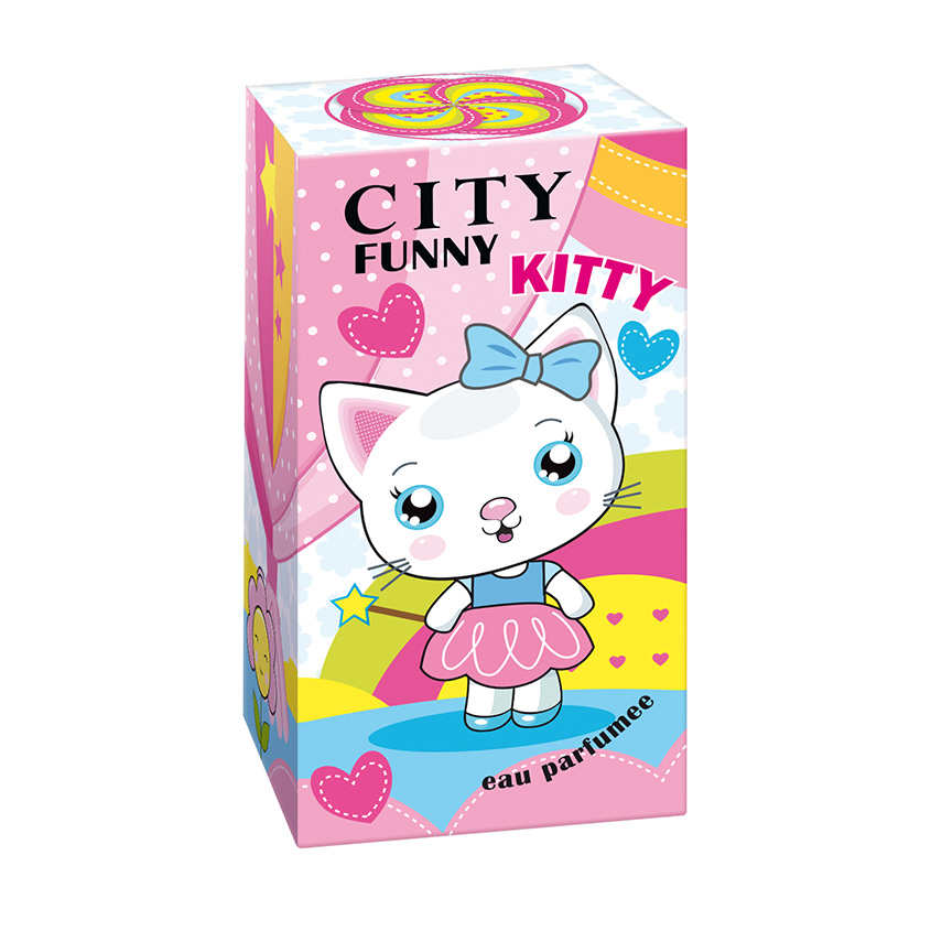 Душистая вода `CITY PARFUM` `CITY FUNNY` KITTY (дет.) 30 мл