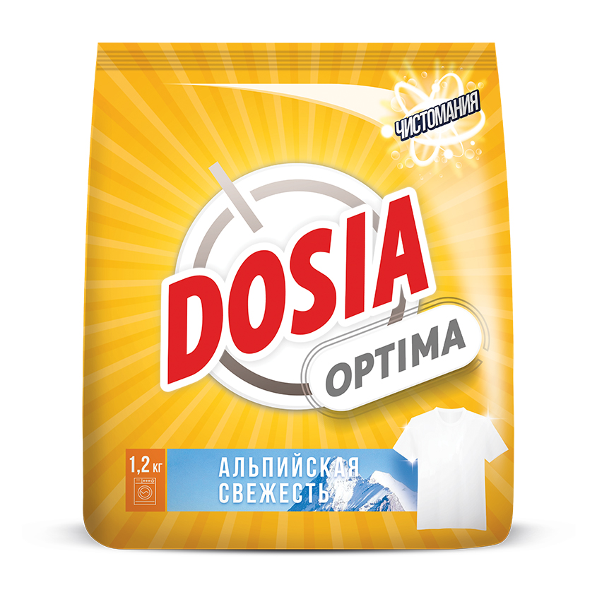 Порошок стиральный `DOSIA` Свежесть 1,2 кг