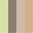 Тени для век `SHU` VELVET MOON четырехцветные тон 153 теплый зеленый