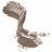 Тушь для бровей `INFLUENCE BEAUTY` `BROW ROBOT` BROW MASCARA тон 02