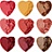 Палетка теней для век `I HEART REVOLUTION` HEART BREAKERS тон courage