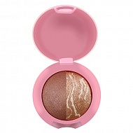 Бронзер для лица `SODA` SHIMMER BRONZER тон 102 dark chocolate