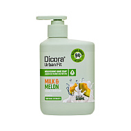 Мыло жидкое `DICORA URBAN FIT` Молоко и дыня 500 мл