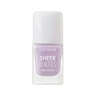 Лак для ногтей `CATRICE` SHEER BEAUTIES NAIL POLISH тон 100 Lavender Whispers