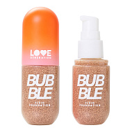 Флюид тональный для лица `LOVE GENERATION` BUBBLE тон 02 Caramel delight