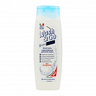 Шампунь для волос `WASH & GO` мицеллярный (для всех типов волос) 400 мл