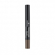 Помада для бровей `ESSENCE` BROW POMADE + BRUSH с кисточкой тон 04 темно-коричневый