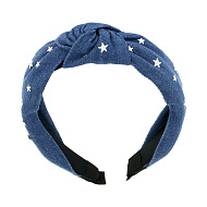 Ободок `LADY PINK` DENIM