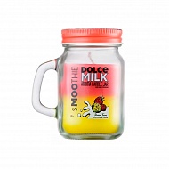 Свеча-смузи ароматическая `DOLCE MILK` Малина и лайм