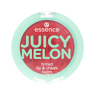 Бальзам для губ и лица `ESSENCE` JUICY MELON реагирующий на PH с ароматом арбуза