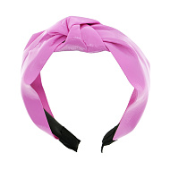 Ободок `LADY PINK` LEATHER