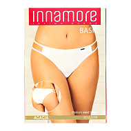 Трусы женские `INNAMORE` UNDERWEAR танга средней посадки (bianco, 3)