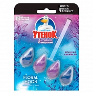 Подвеска для унитаза `ТУАЛЕТНЫЙ УТЕНОК` Floral Moon