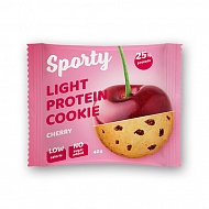 Печенье неглазированное `SPORTY` PROTEIN Вишня 40 г